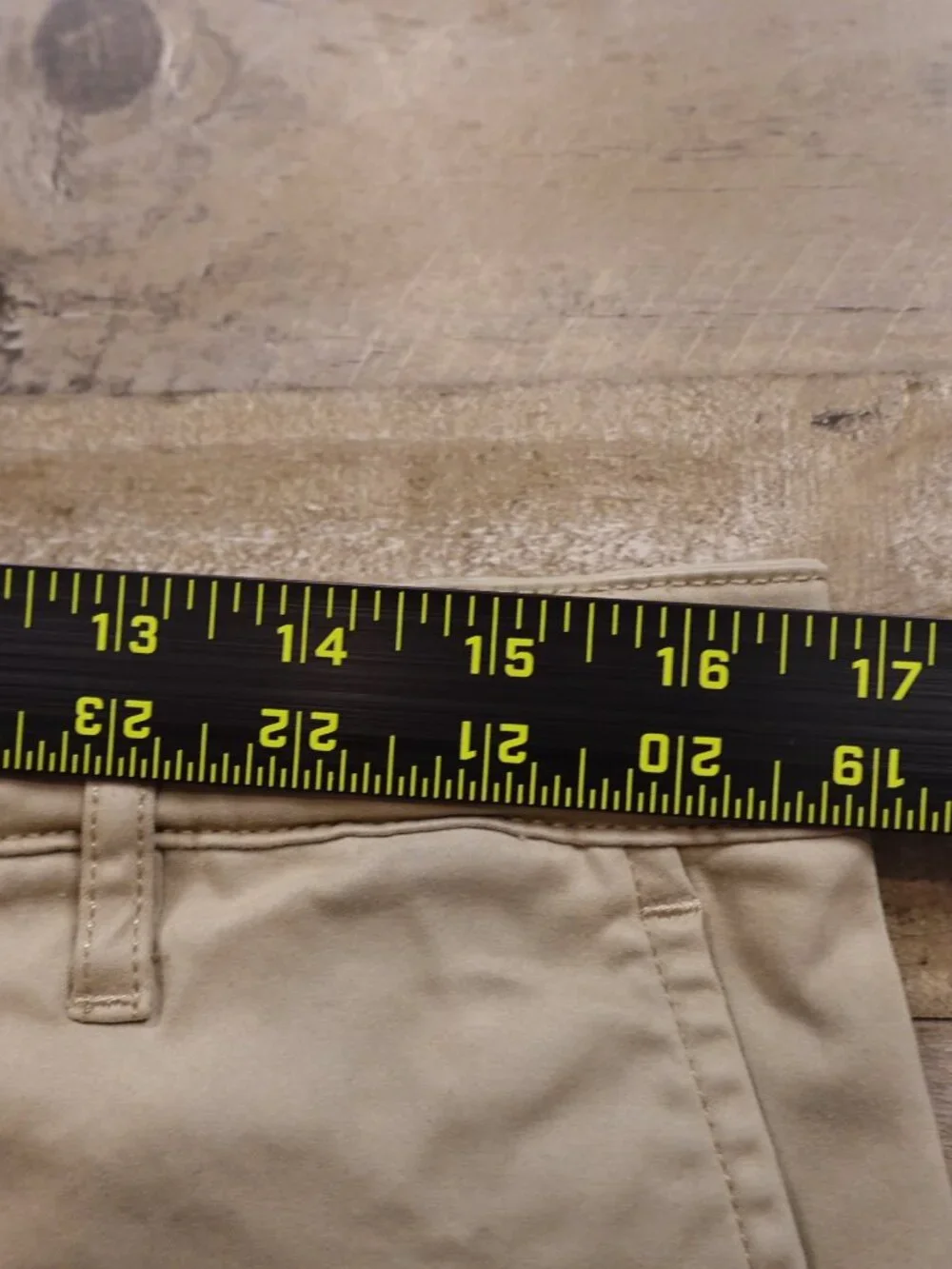 AG Adriano Goldschmied Wanderer Trouser Shorts Men’s 34 Khaki 8